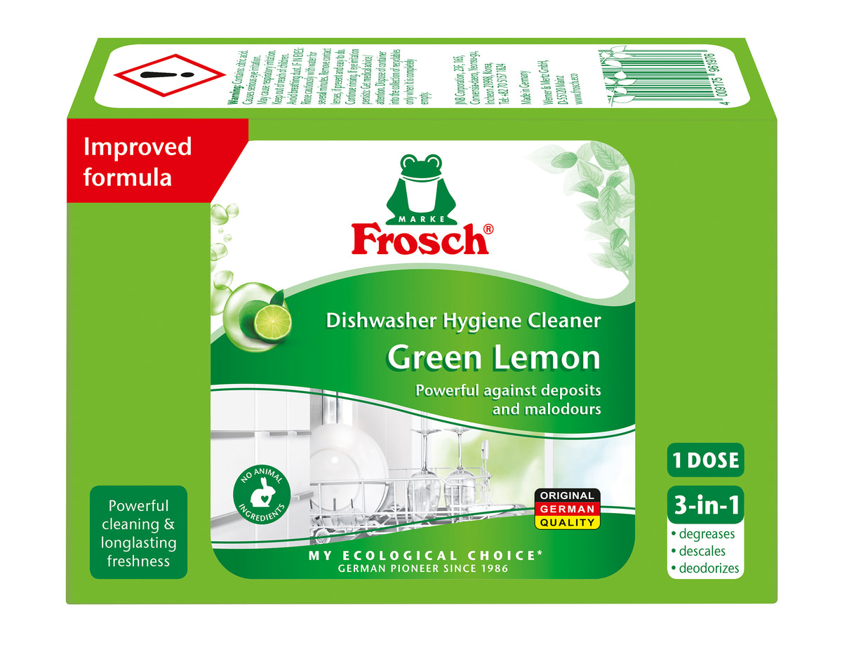 Frosch Higieninis indaplovių valiklis su Žaliąja Citrina 125g