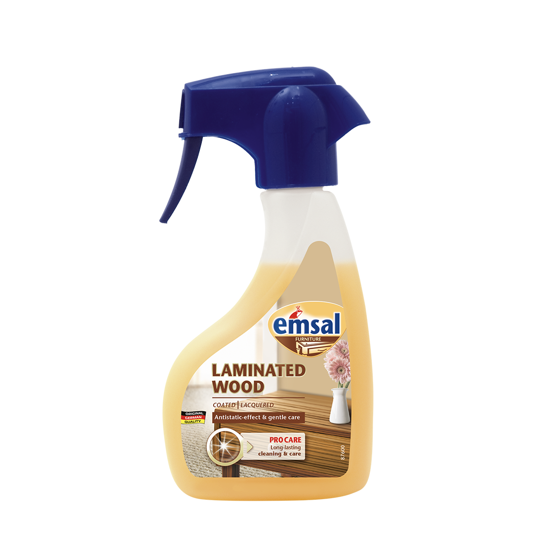 Emsal laminuotų medinių paviršių valiklis (antistatinis) 250ml