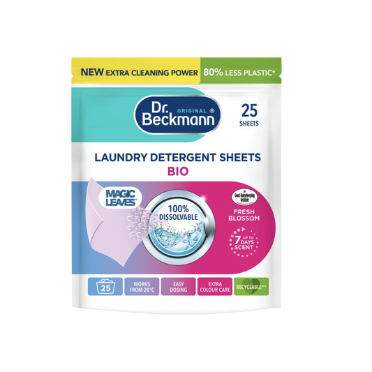 Dr. Beckmann Magic Leaves skalbimo lapeliai, spalvotiems audiniams 25vnt.