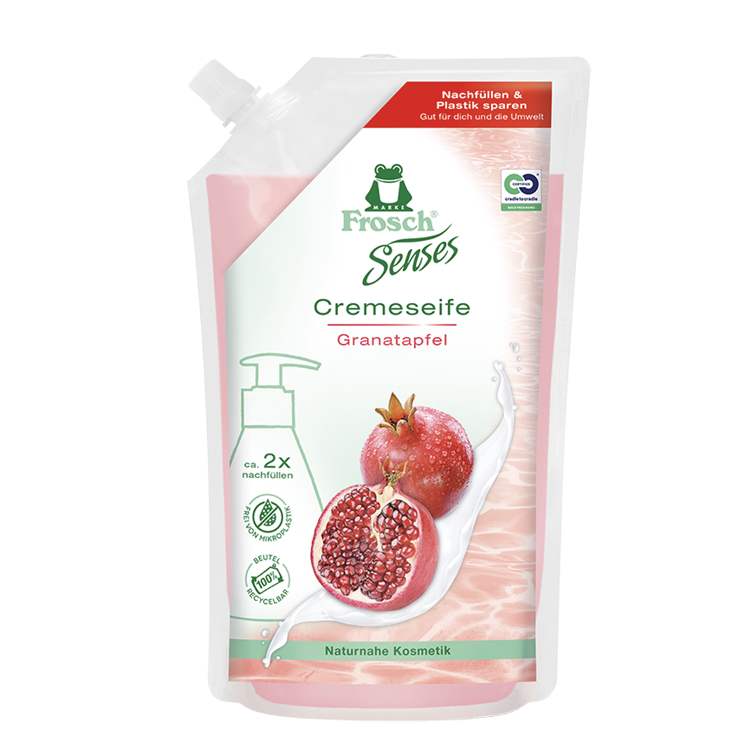 Frosch Rankų muilas su Granatų ekstraktu (papildymas) 500ml
