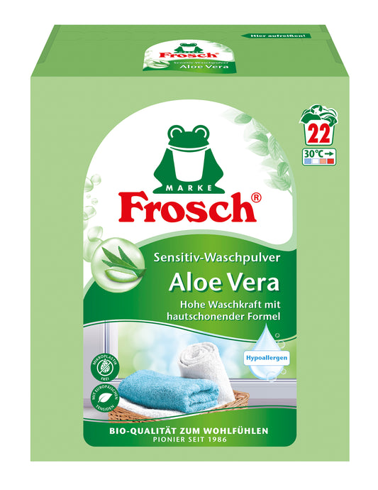 Frosch Skalbimo milteliai Aloe Vera 1,45kg