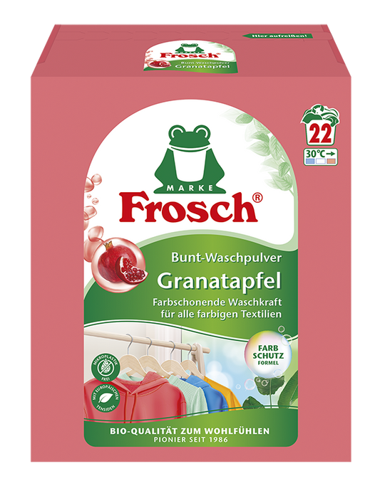 Frosch Skalbimo milteliai su Granatais 1,45kg