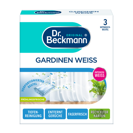 Dr. Beckmann Užuolaidų baliklis 3x40g