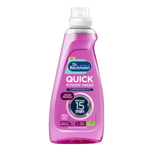 Dr. Beckmann Quick Power Wash skystas skalbiklis spalvotiems drabužiams 800ml