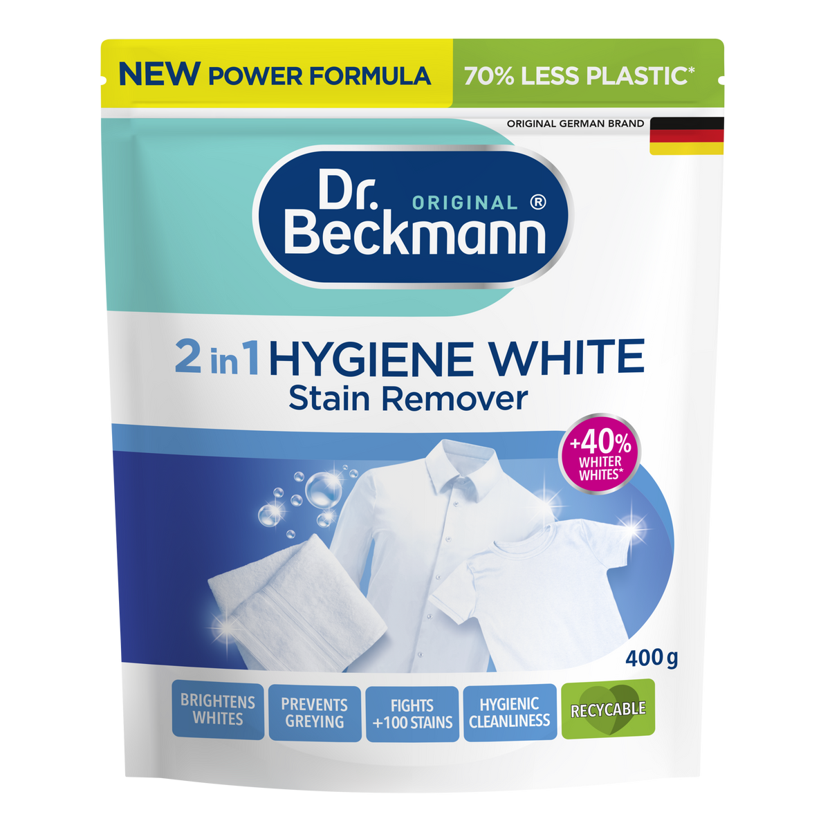 Dr. Beckmann Higieninis baliklis 2in1 400g