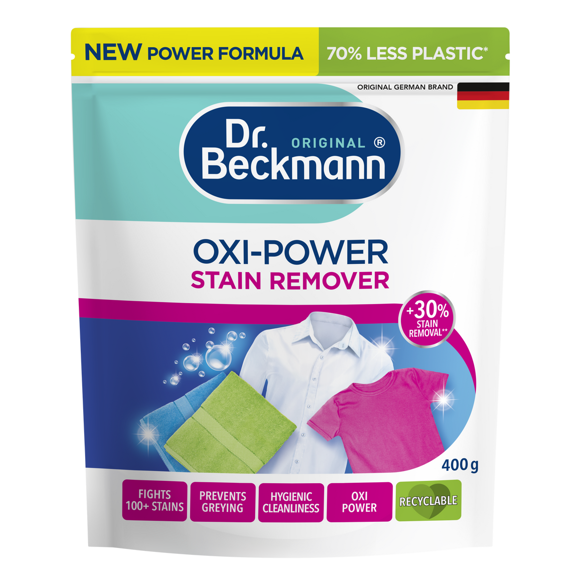 Dr. Beckmann Oxi-Power dėmių valiklis 400g