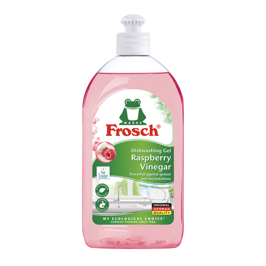 Frosch Indų plovimo gelis su Avietėmis 500ml