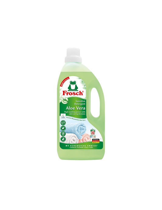 Frosch jautrus skalbiklis Aloe Vera, 1,5l
