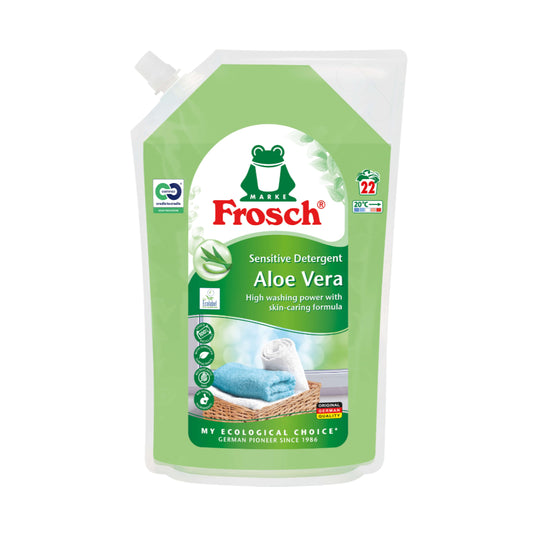 Frosch Hipoalerginis skalbiklis jautriai odai Aloe Vera 1,5l